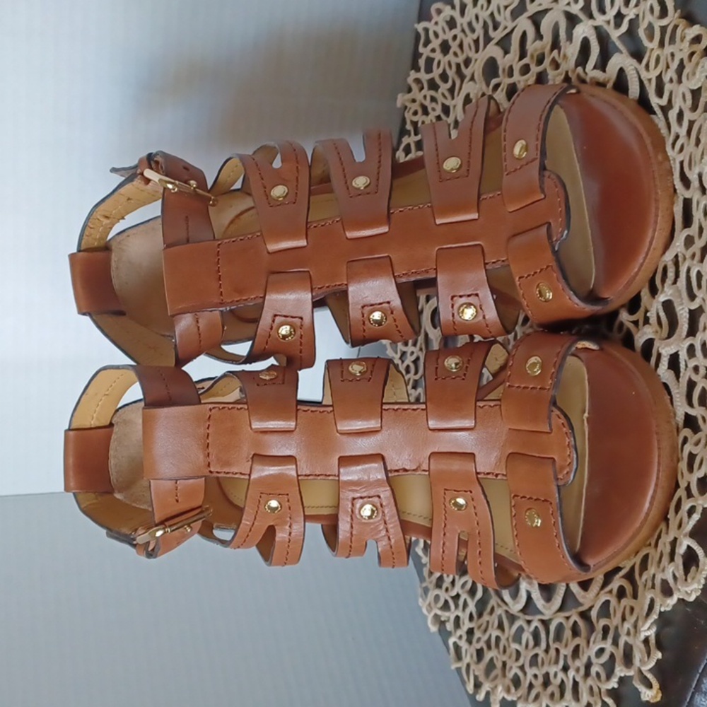 Coach, Women's Ginny Brown  5" heels. SZ. 8.5